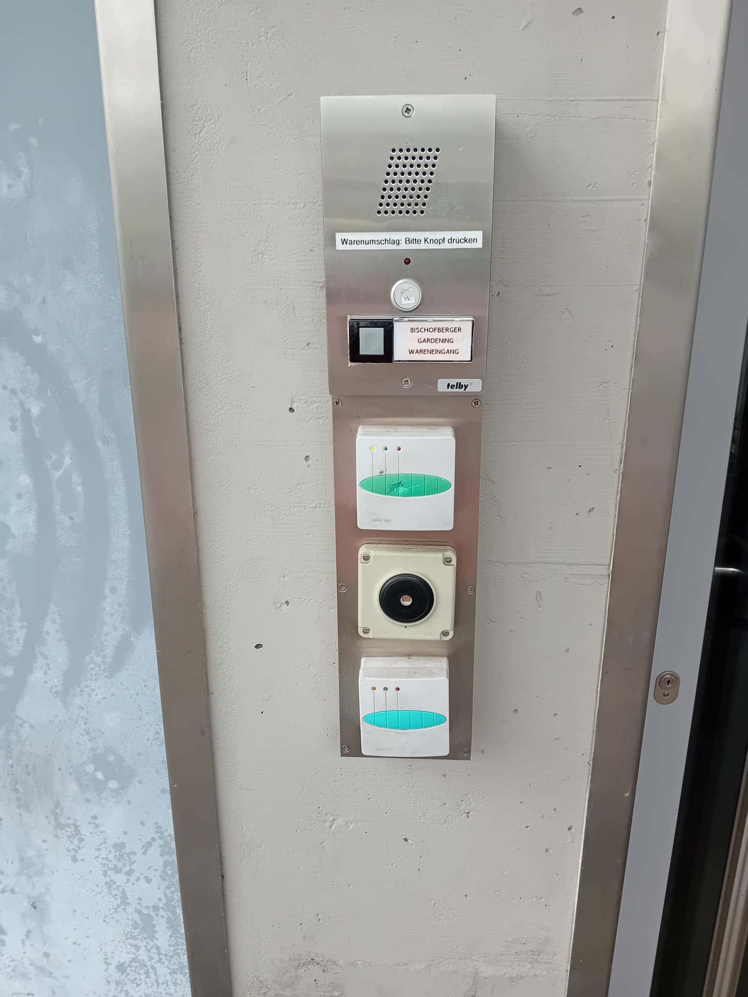 Wareneingang Klingel